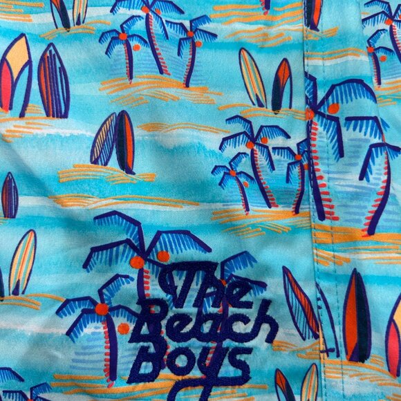 NWT Vilebrequin Mailey The Beach Boys  Collab Lined Swim Board Shorts - Picture 6 of 9